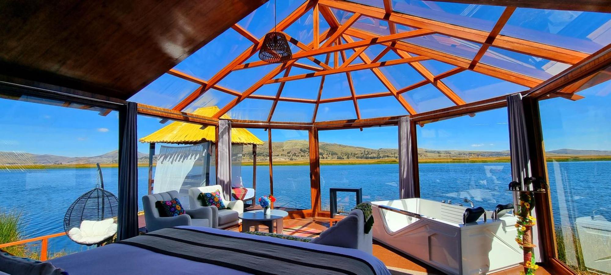 Kay Pacha Lodge Lago Titicaca All Inclusive Puno Chambre photo