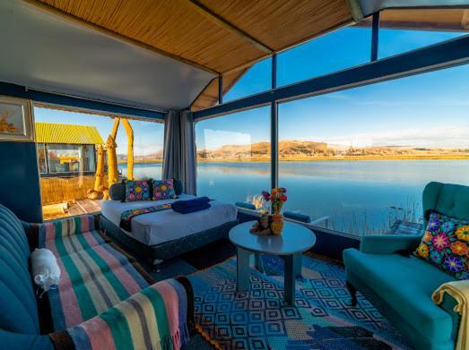 Kay Pacha Lodge Lago Titicaca All Inclusive Puno Chambre photo