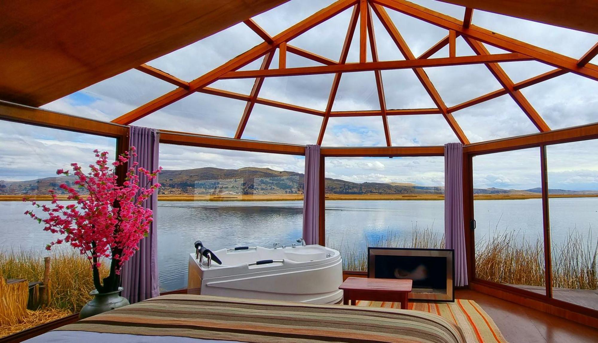 Kay Pacha Lodge Lago Titicaca All Inclusive Puno Chambre photo